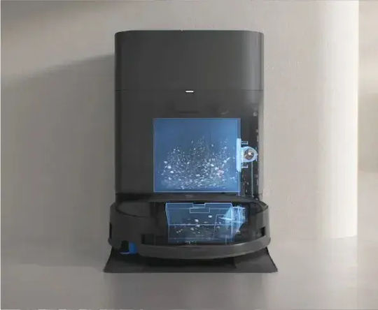 Ecovacs Deebot T80S Omni Σκούπα Ρομπότ με Χαρτογράφηση Laser & Απορρόφηση 24800Pa Μαύρη