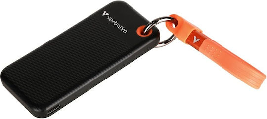 Verbatim Pocket USB 3.2 Externe Festplatte 256GB M.2 Schwarz / Orange