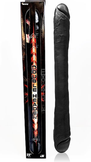 Ignite Dildo Dublu Negru 58cm