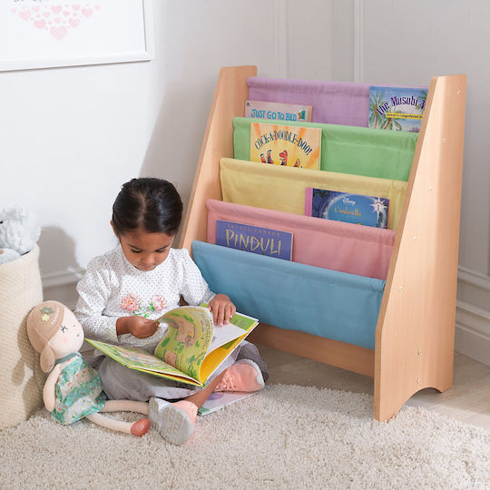 Wood Floor Bookcase