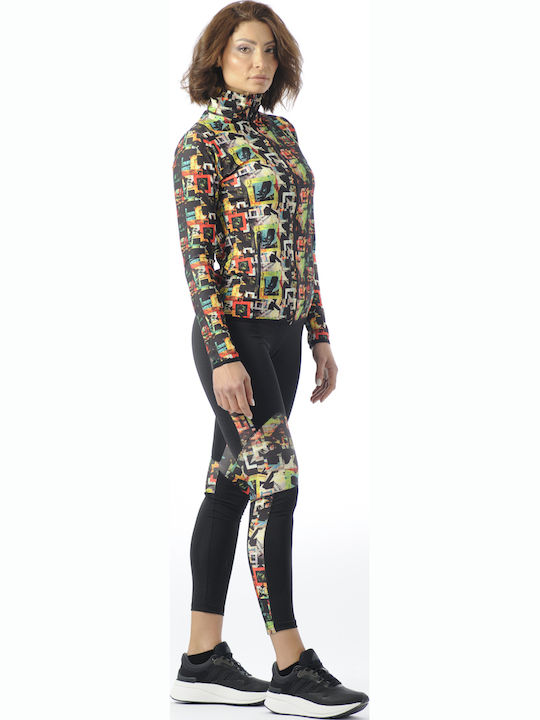 Training Damen-Set mit Mehrfarbigen Leggings
