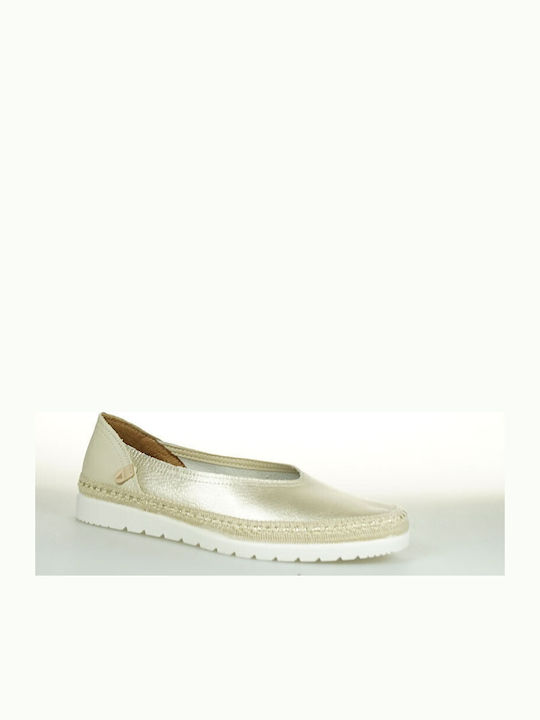 Women's Espadrilles in Gold Colour