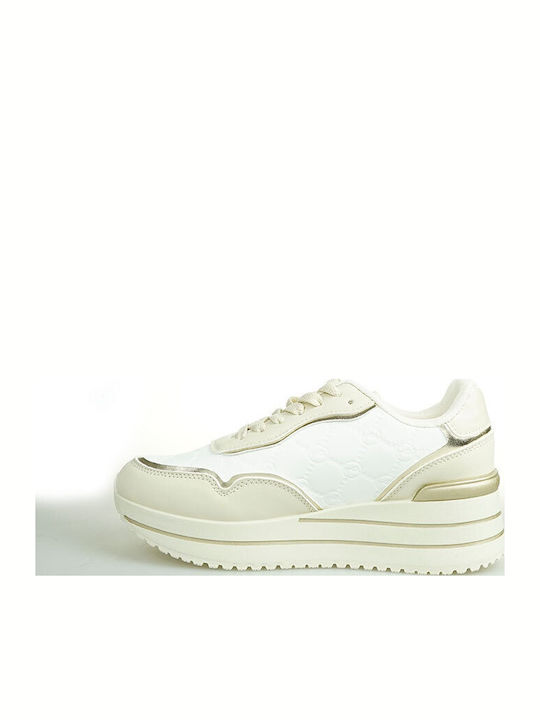 Damentaschen Sneakers Ecru / Multi