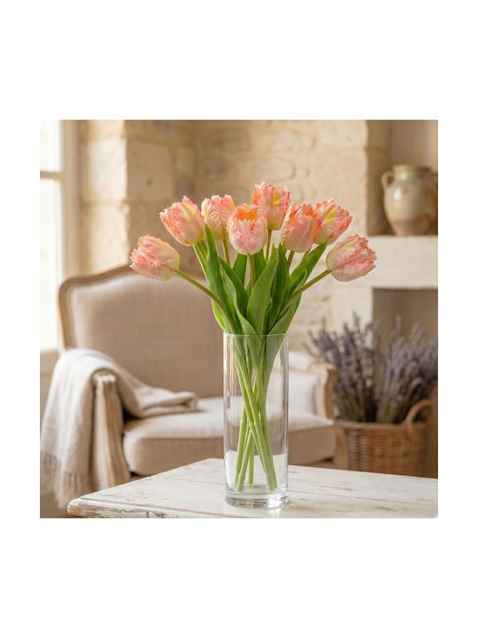 Pink Tulip 38cm Life-like Spring Decoration Pink