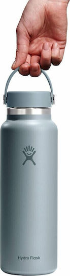Hydro Flask Wide Flex Бутилка Термос Неръждаема Стомана 1.18л Shale Grey
