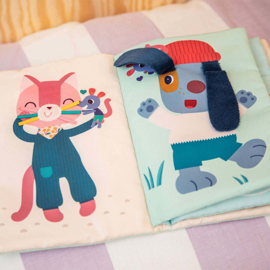 Lilliputiens Fabric Activity Book