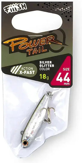 Fiiish Power Tail Τεχνητό Δόλωμα 12gr Ασημί