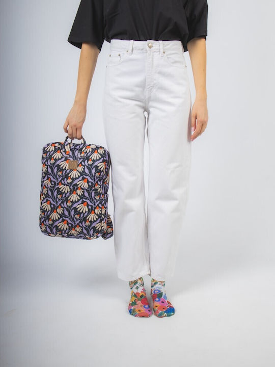 Leder Damen Handtasche Rucksack Mehrfarbig