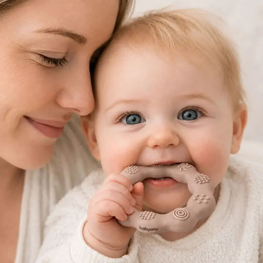 Babyono Μασητικός Κρίκος Οδοντοφυΐας από Σιλικόνη