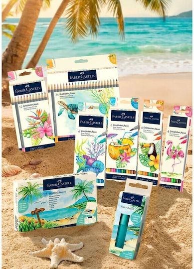 Faber-Castell Goldfaber Markers Designing Seashell Symphony Set 6 Colours