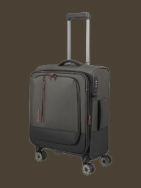 Travelite Βαλίτσα Ταξιδίου Καμπίνας Χακί με 2 Ρόδες Ύψους 54εκ.