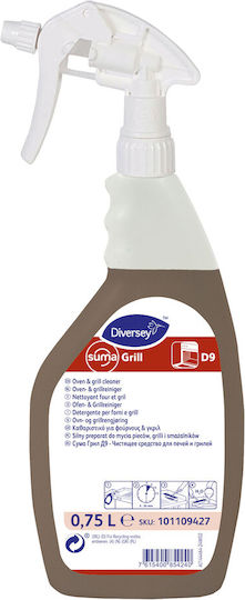 Johnson Diversey Καθαριστικό Φούρνων Suma Grill D9 Υγρό 750ml 2τμχ