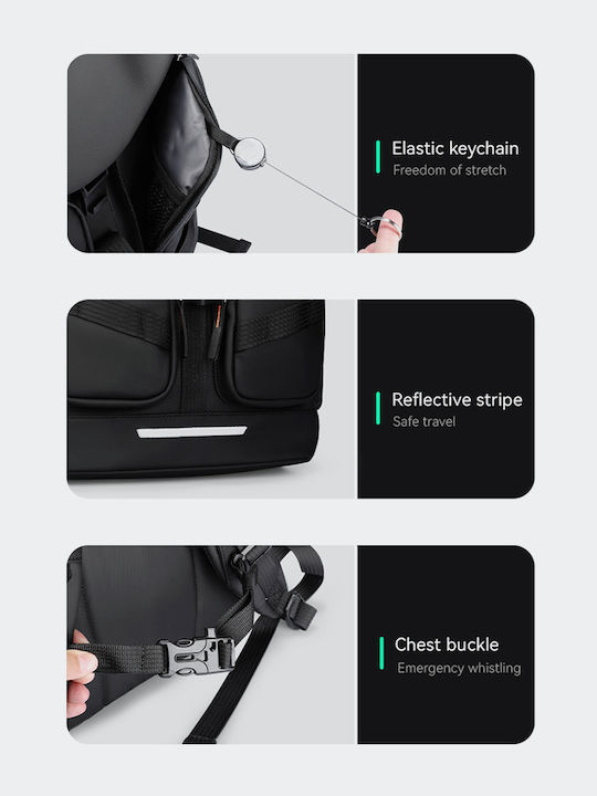Mark Ryden Rucksack Wasserdicht 22l Schwarz