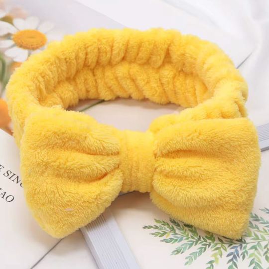 Spa Banner Hair In Soft Yellow United Polar Fur