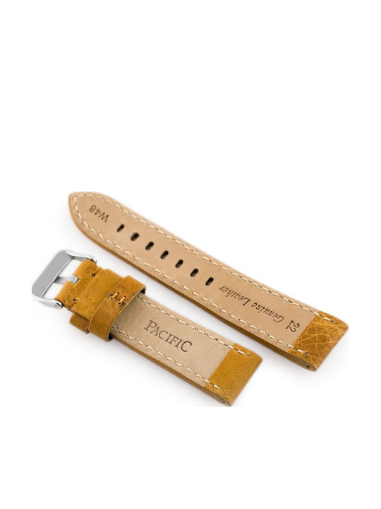 Pacific Leather Brown Strap 20mm
