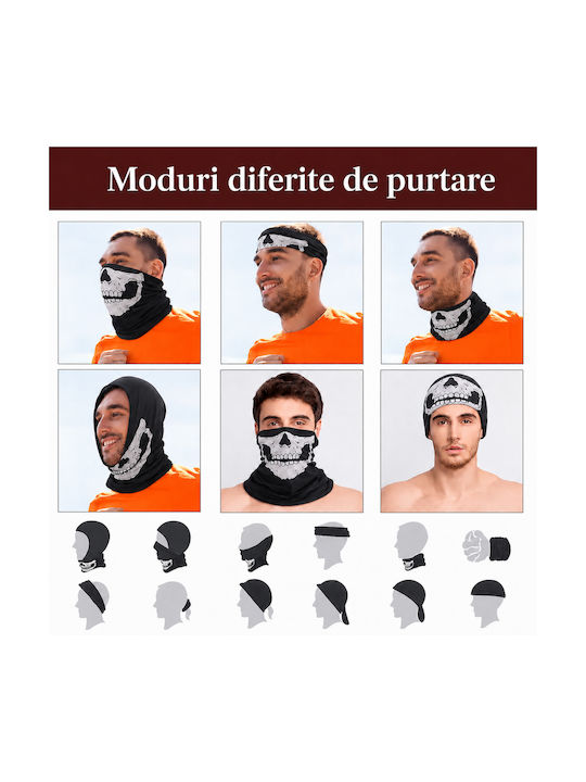FIXATO FIXATO Bandana Reitkopfbedeckung für Motorrad Schwarz
