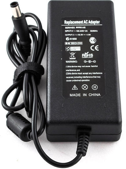 Зарядно Устройство За Лаптоп Hp Presario Cq61-415sa 90w Central Pin