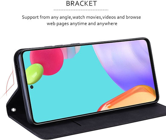 Tel1 Xiaomi Poco M4 Pro 4G Frosted Business Magnetic Horizontal Book Case Black