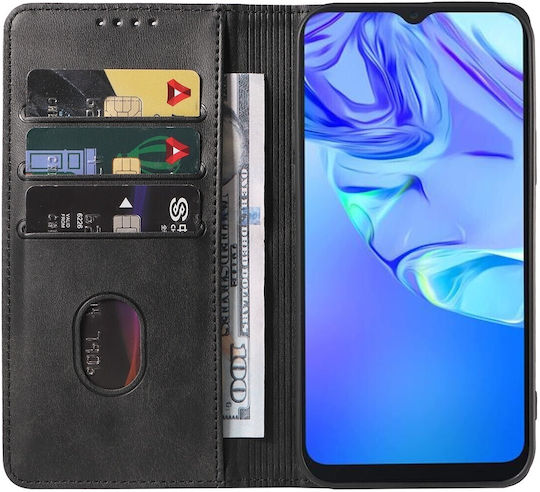 Tel1 Tcl 306 305 30 Se 30 E Husa Tip Book Cu Închidere Magnetică Neagră
