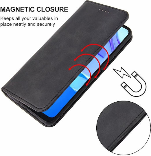 Tel1 Tcl 306 305 30 Se 30 E Husa Tip Book Cu Închidere Magnetică Neagră