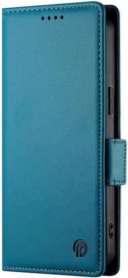 Tel1 Xiaomi Poco X6 Pro 5g Global Side Buckle Mobile Phone Case Book Blue
