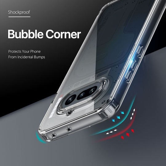 Dux Ducis Clin Series Rückseite Umschlag Kunststoff Transparent (Nichts Phone (4a))
