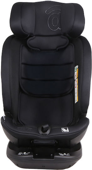 Asalvo Panafix Car Seat i-Size with Isofix Black 0-36 kg