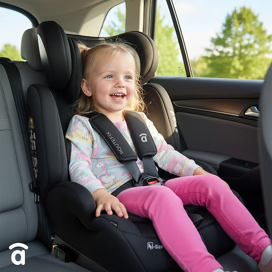 Asalvo Route Fix Car Seat i-Size with Isofix Black 9-36 kg