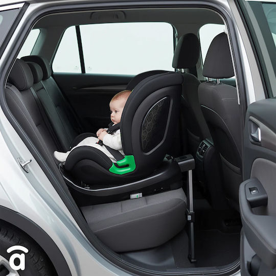 Asalvo Upperfix Car Seat i-Size with Isofix Black 0-36 kg