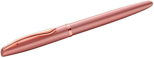 Pelikan Jazz Πένα Γραφής Medium Ροζ με Ροζ Μελάνι