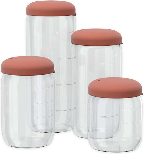 Ekobo Pronto Plastic Pink Lunch Box 1lt