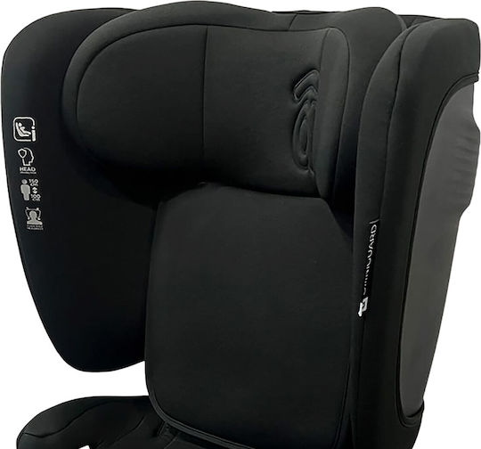 Asalvo Omniguard Car Seat High-back Booster i-Size with Isofix Black 15-36 kg