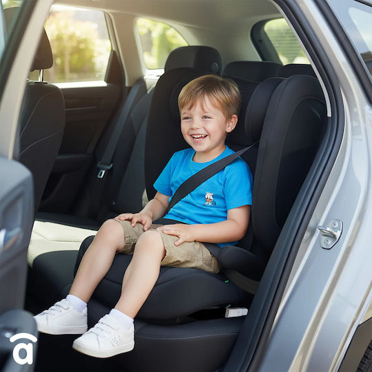 Asalvo Omniguard Car Seat High-back Booster i-Size with Isofix Black 15-36 kg