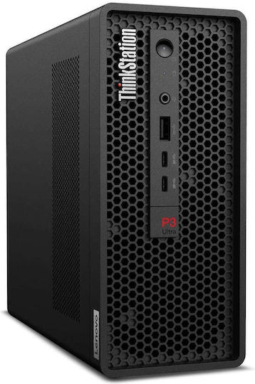 Lenovo ThinkStation P3 Ultra SFF Gen 2 SFF Desktop PC (Ultra 7-265/32GB DDR4/512GB SSD/W11 Pro) με Πληκτρολόγιο (GR)