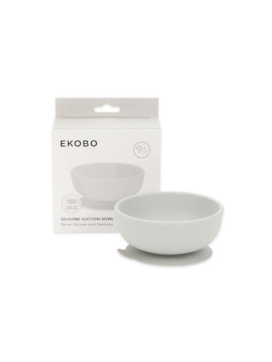 Ekobo Cloud Round Gray Serving Bowl