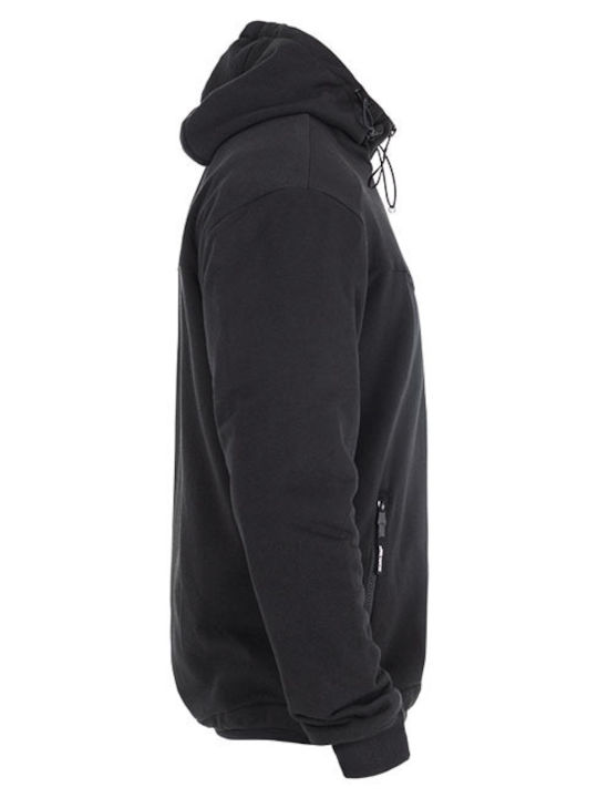 John Doe XTM Hoodie V3 Ανδρικό Μπουφάν Μηχανής Softshell 4 Εποχών Μαύρο