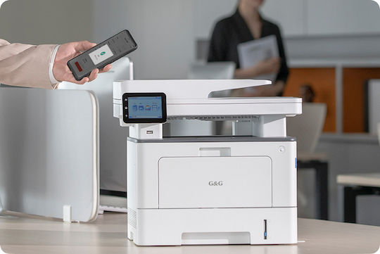 G&G Ασπρόμαυρο Πολυμηχάνημα Laser GM4210DW