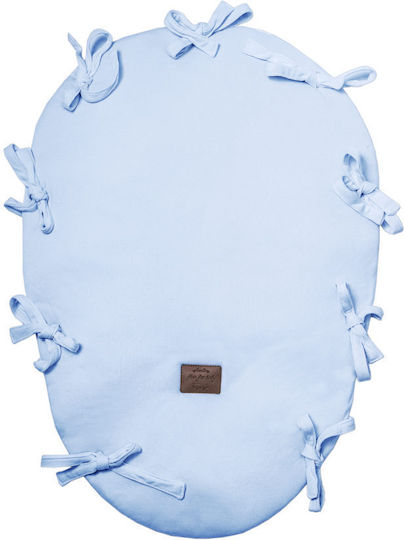 Beboulino Premium Πάντα Πλεξούδα Εσωτερική Blue 48x63cm