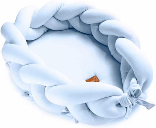 Beboulino Premium Πάντα Πλεξούδα Εσωτερική Blue 48x63cm