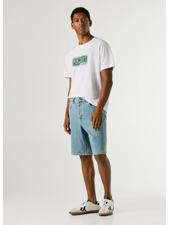 Men's Denim Blue Shorts