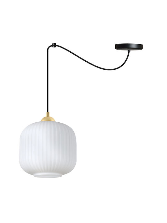 Light Home Κρεμαστό Φωτιστικό Μαύρο με Ντουί E27