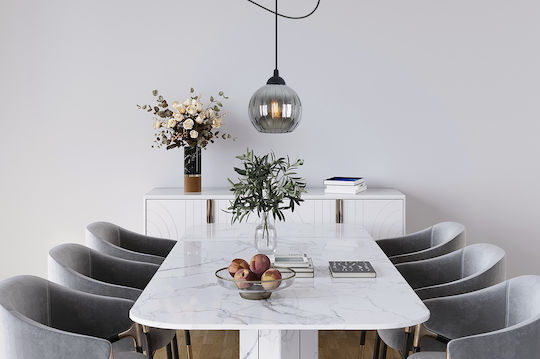 Light Home Candelabru Suspendat Negru cu Soclu E27