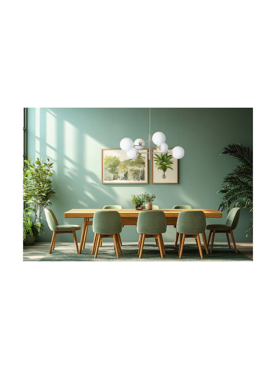 Light Home Ceiling Pendant Light Gold with E14 Socket