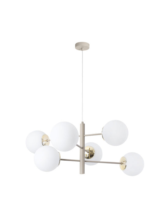 Light Home Ceiling Pendant Light Gold with E14 Socket