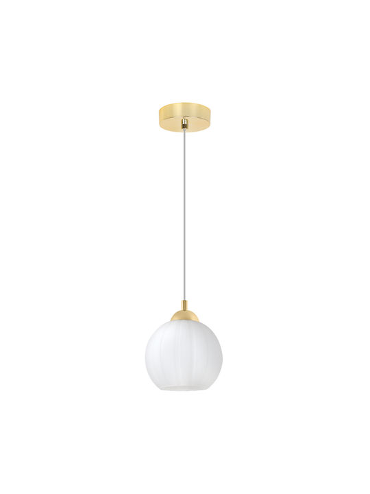 Light Home Κρεμαστό Φωτιστικό Λευκό με Ντουί E27