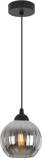 Light Home Candelabru Suspendat Negru cu Soclu E27