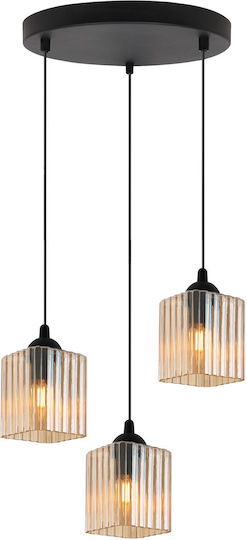 Light Home Висящо Осветително Тяло Черно с Цокъл E27