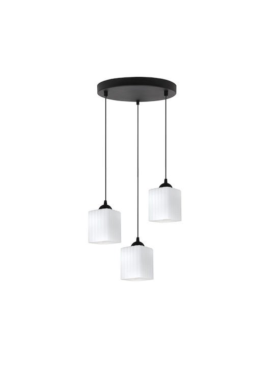 Light Home Висящо Осветително Тяло Черно с Цокъл E27