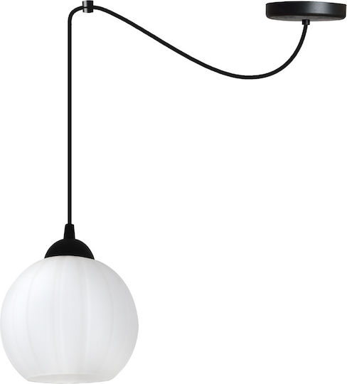 Light Home Candelabru Suspendat Negru cu Soclu E27