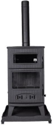 Marla-Rekor Cast Iron Wood Stove Gray